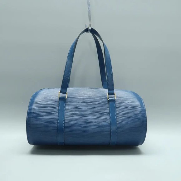 Louis Vuitton Soufflot  Blue W/P Epi Leather Shoulder Bag 574-022625 - Picture 2 of 12